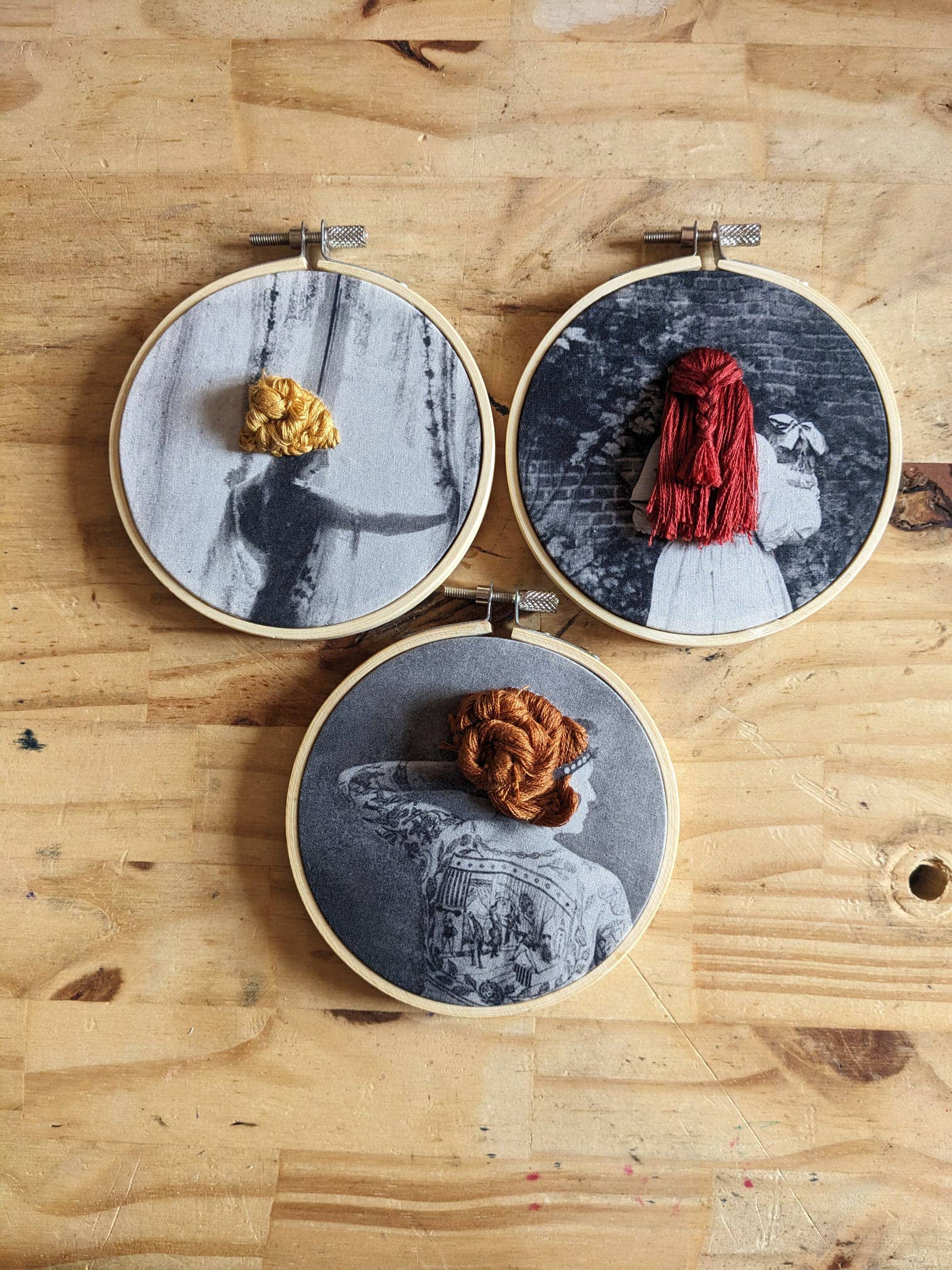 TheComptoir - Wholesale Embroidery/Cross Stitch Supplies - kit de broderie - Cheveux Auburns2