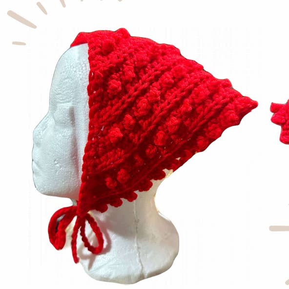 Röd Pico Bandana för wholesale av Yarniviourous Rex