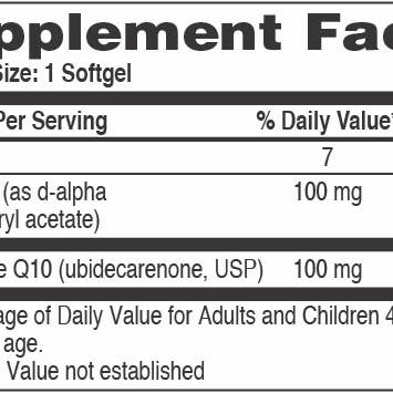 Health Thru Nutrition - Wholesale Oral Supplement/Vitamin - Hydrosoluble™ Coq-10 (as Q-gel® Mega) 100mg 60 Softgels3