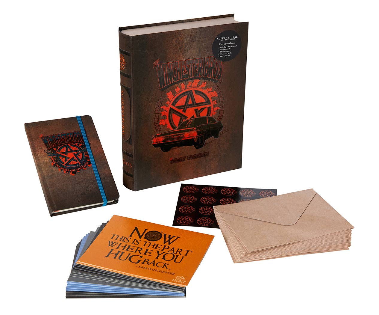 Insight Editions - #1 Pop Culture Publisher - Wholesale Stationery/Notecard Set - Supernatural Deluxe Note Card Set (With Keepsake Box)0