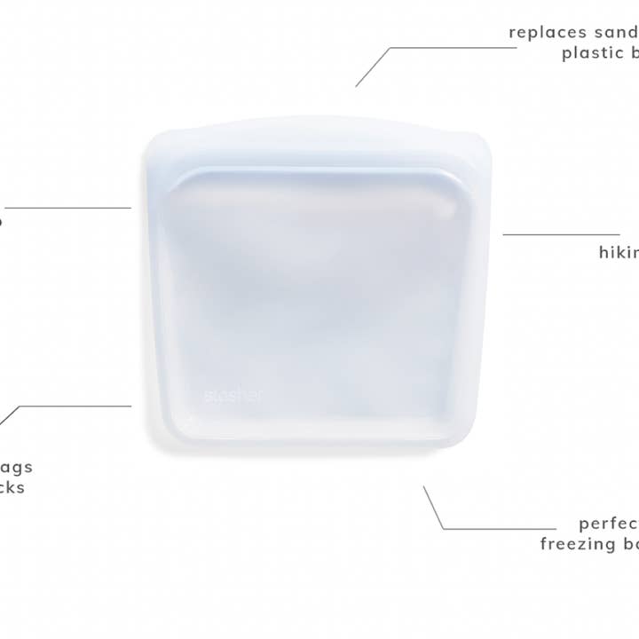 Stasher - Wholesale Food Storage Wrap/Bag - Sandwich: Deep Ocean2