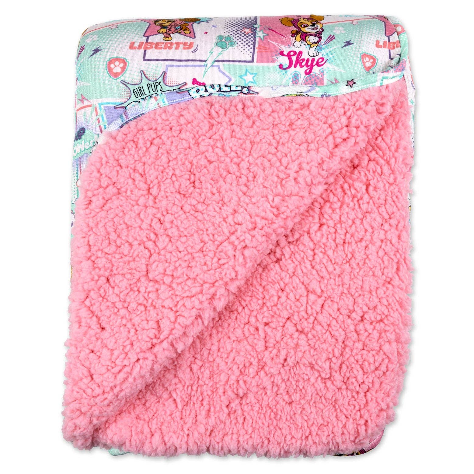 Bellabu Bear - Vendita all'ingrosso Coperta - Bambini e neonati - PAW Patrol: Coperta in Bambù Sherpa Comic Girl Pups5