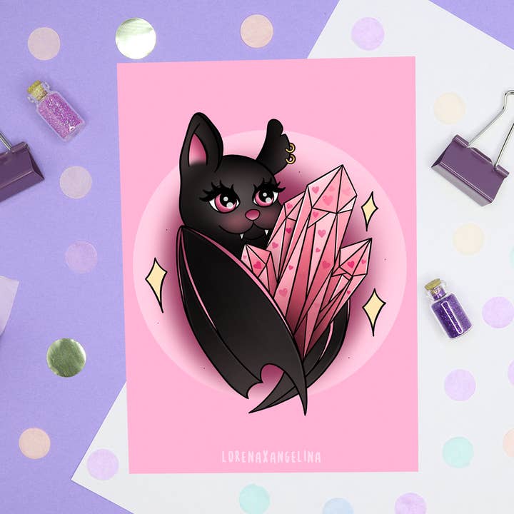 Stampa artistica Crystal Bat per la vendita all'ingrosso da parte di LorenaxAngelina