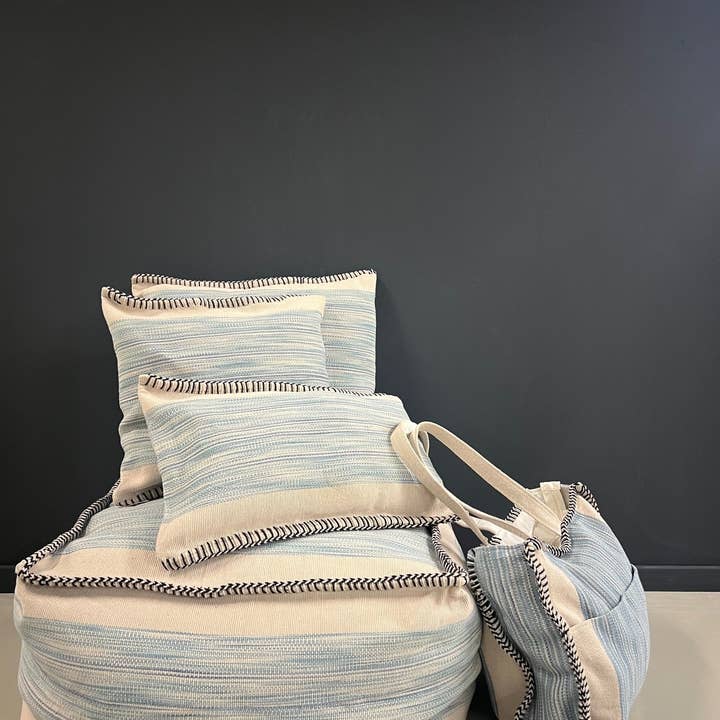 Cushion Azure - Light Green Cream for wholesale by Carpet Scene