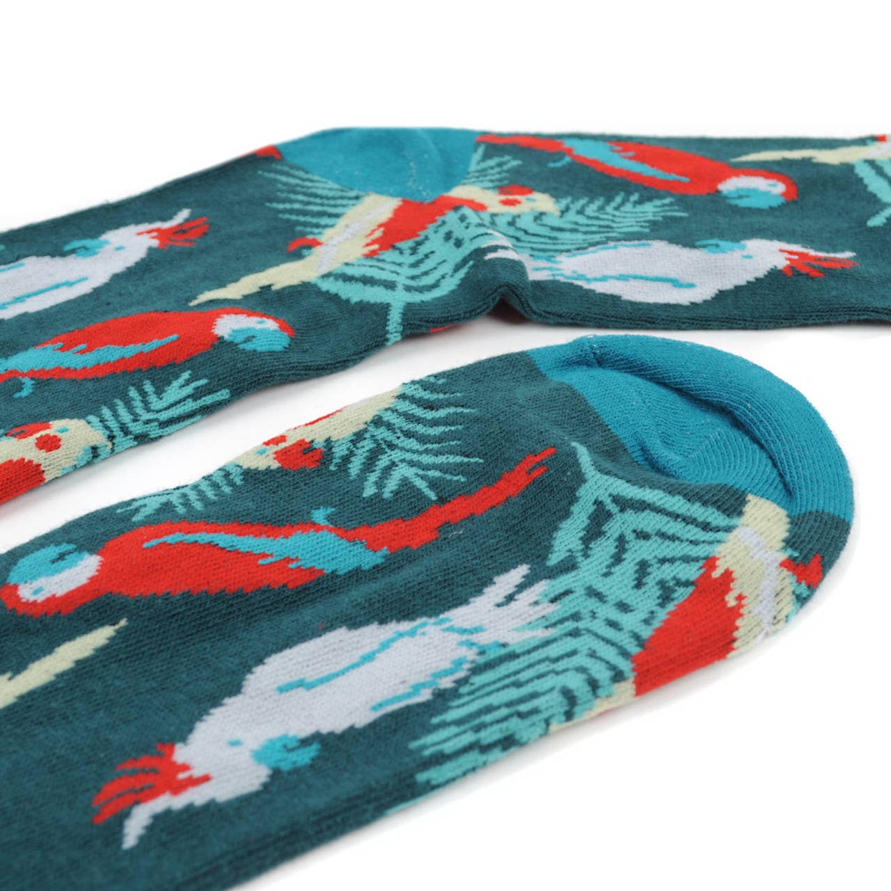 Selini New York - Wholesale Socks - Men's - Men's Tropical Birds Novelty Socks - NVS195843