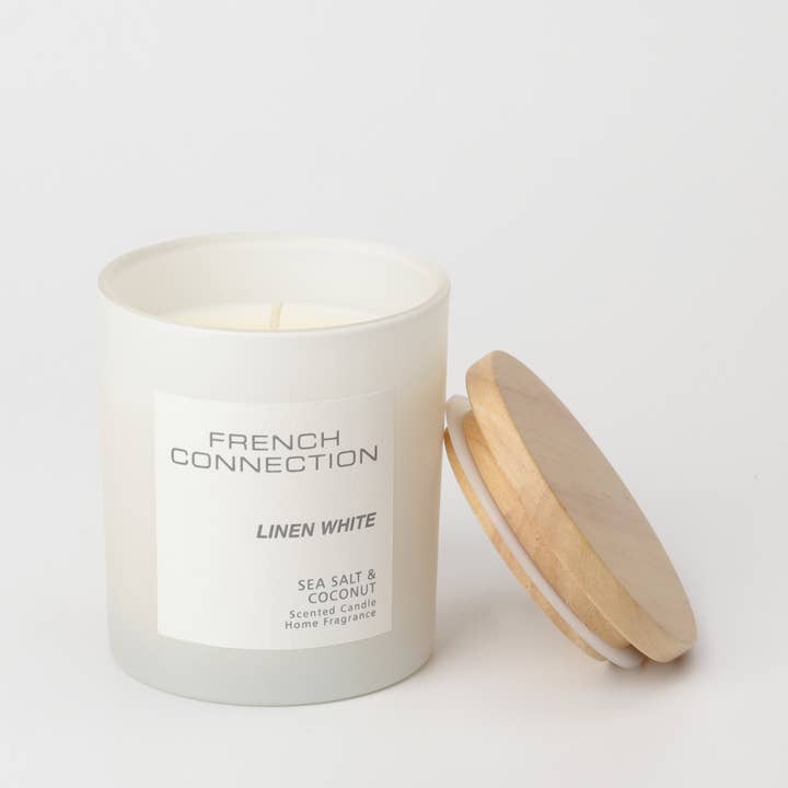Pastel Range Sea Salt & Coconut Candle 200g for wholesale by French Connection