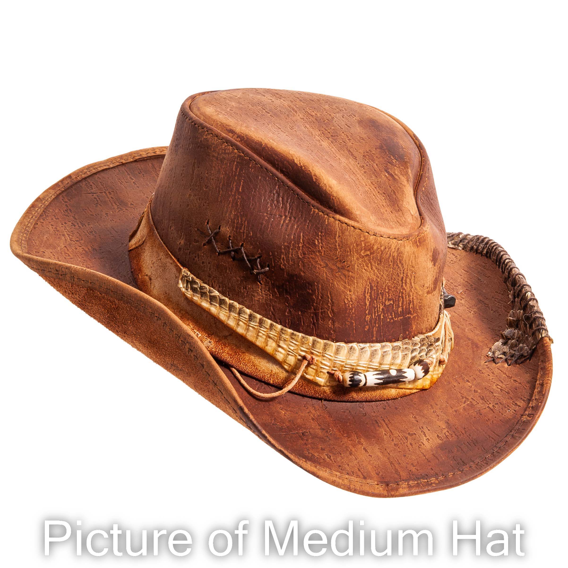 American Hat Makers – wholesale Cowboyhatt - Unisex – Äkta läder cowboyhatt Founders Edition - Stil Sidewinder3
