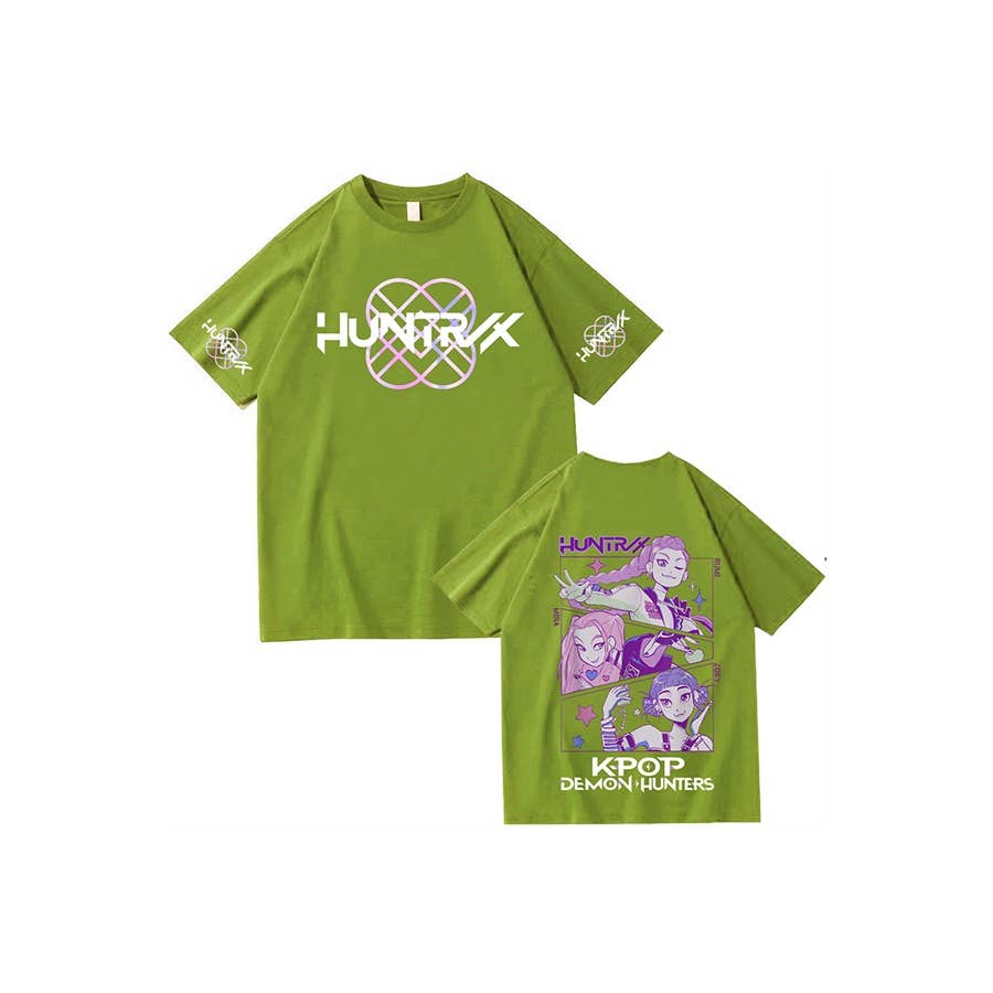 Paperdoll - Vente T-shirt à imprimés – femme - T-shirt Chasseurs de Démons K-Pop Anime6