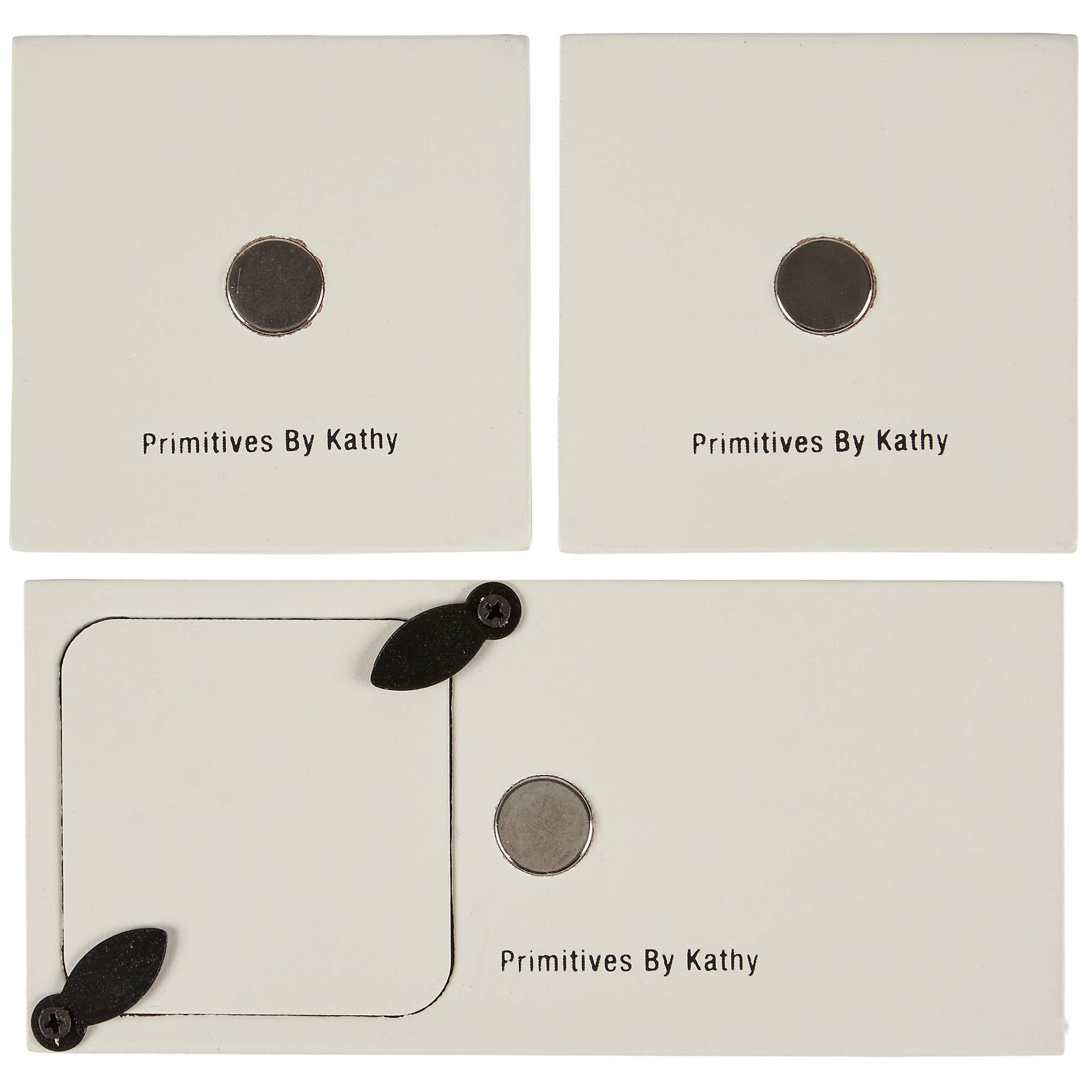 Primitives by Kathy - Wholesale Picture Frame - Beach Photo Magnet Set1