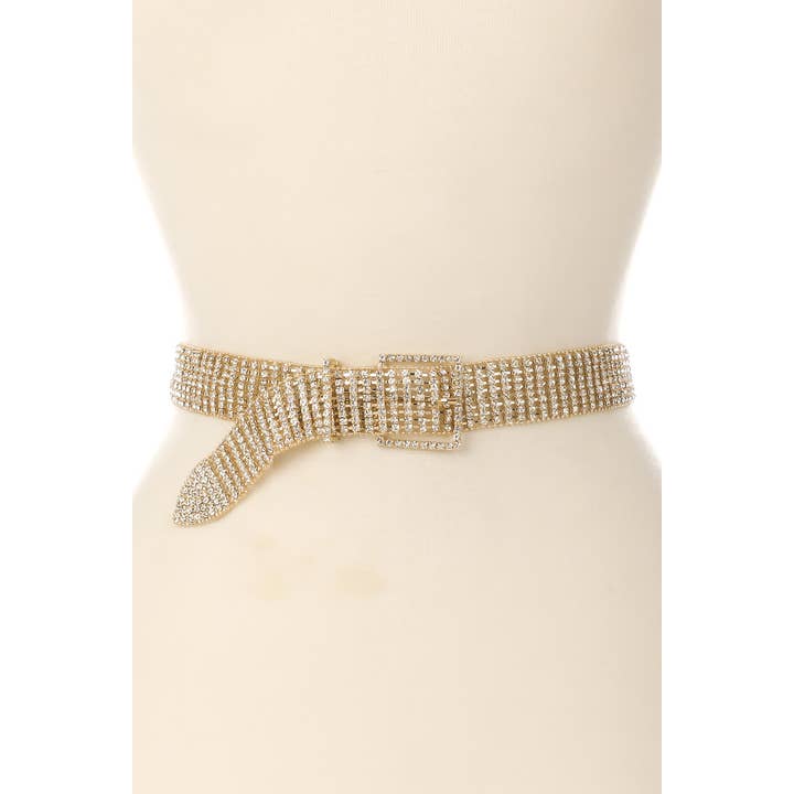 Anarchy Street - Wholesale Belt - Women's - Full Rhinestone Crystal Belt