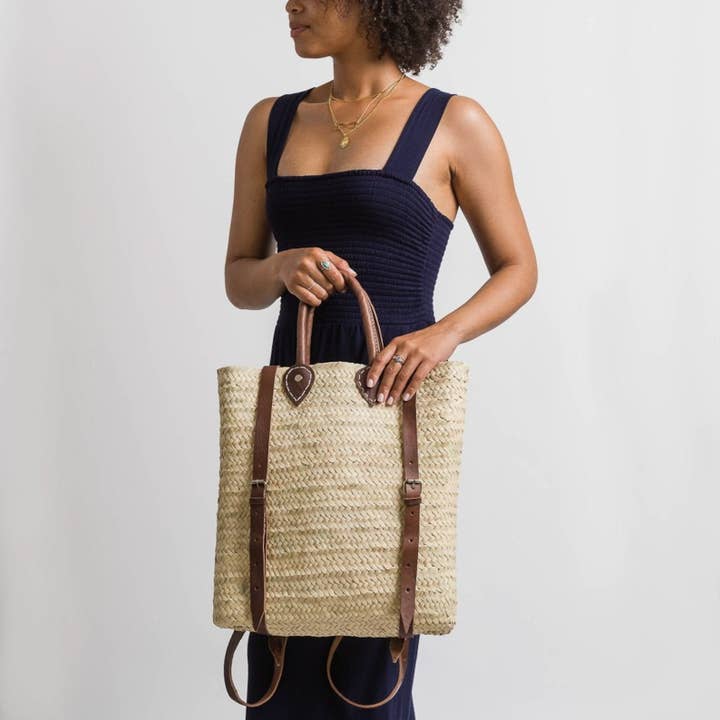 wowheritage - Vente Sac à dos – femme - Sac à dos en paille