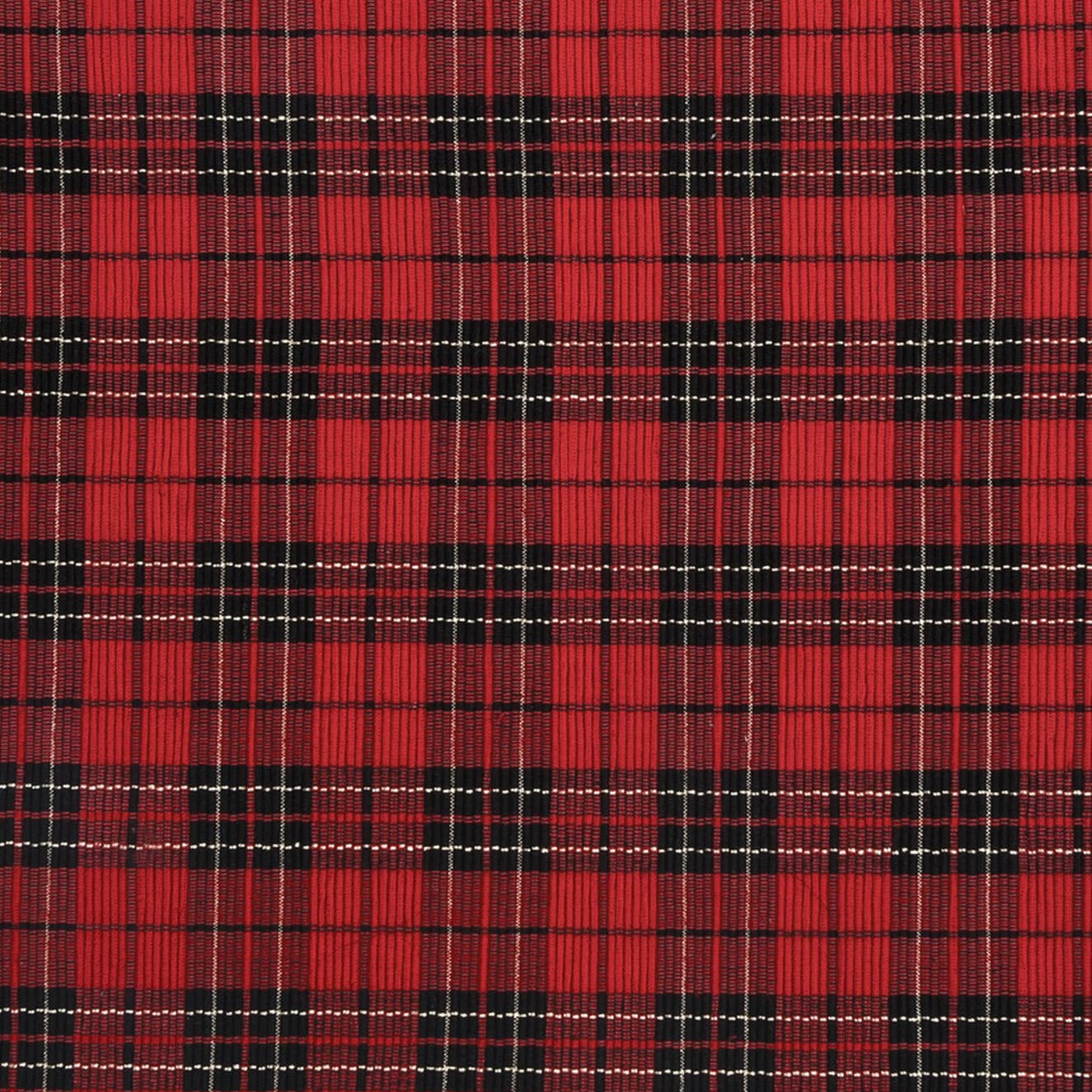 C&F Home - Wholesale Tea Towel - SALE Red Black Plaid Towel1