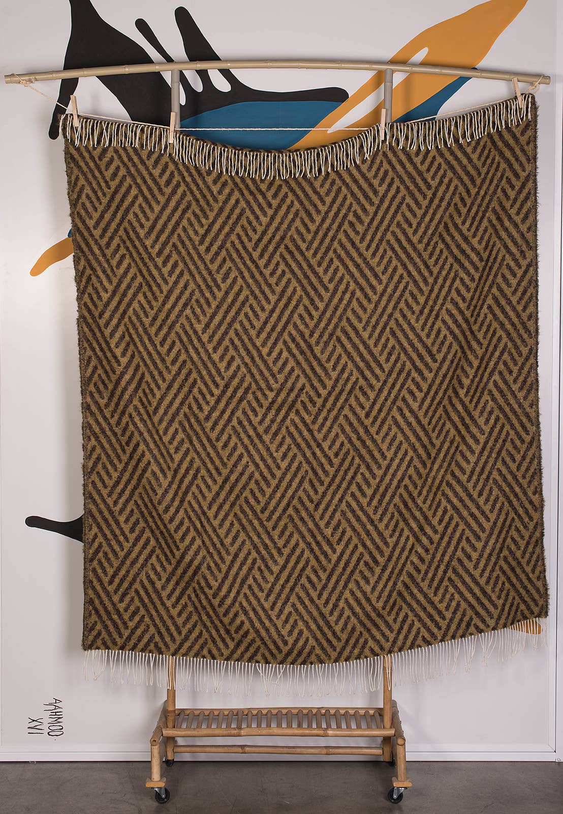 Beat Collection by Lanificio Idealtex Srl – Großhandel Überwurfdecke – Scotch - warme, sehr weiche Plaids aus Wolle- und Alpakamischung, Made in Italy4