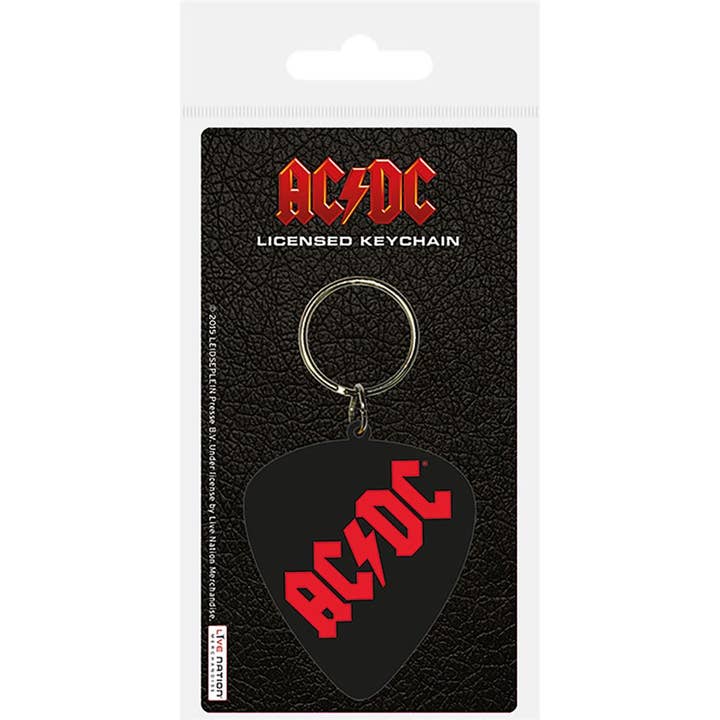 Pyramid International - Wholesale Keychain - Unisex - AC/DC (Plectrum)
