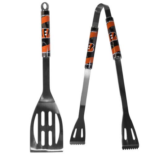 CINCINNATI BENGALS 2PC BBQ SET för wholesale av Good Tymes Enterprises Inc