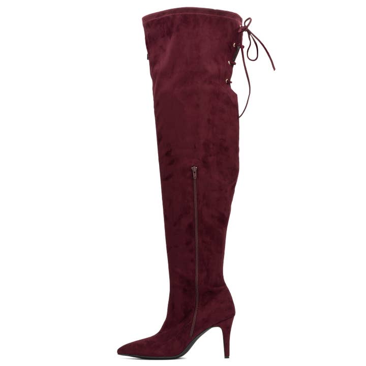 S3 Holding – Großhandel Stiefel – Damen – Larissa Stiefel - Weitschaft Overknee-Stiefel9