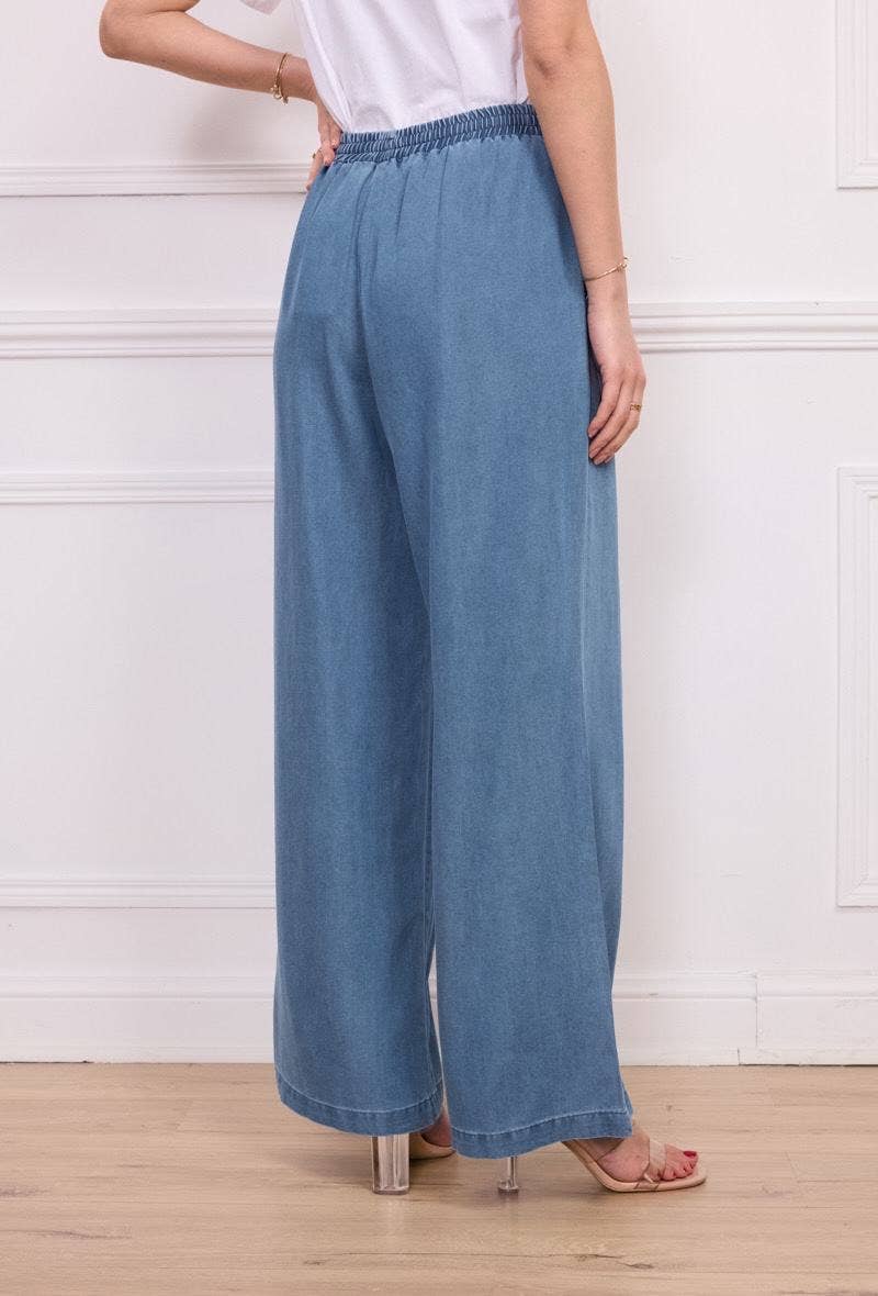 Straight blue lyocell jeans - Orice for wholesale on Faire5