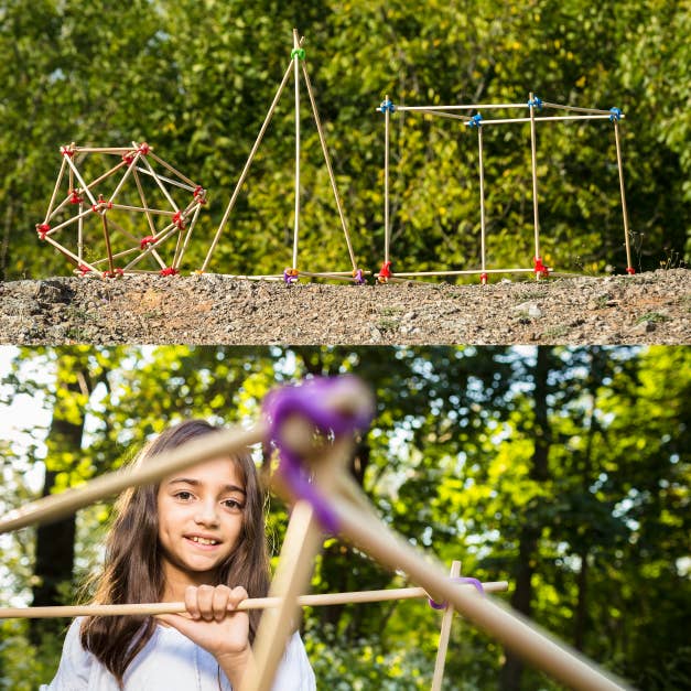 STICK-LETS® - Wholesale Building Set - Kids - 18-Piece Mega Fort Set9