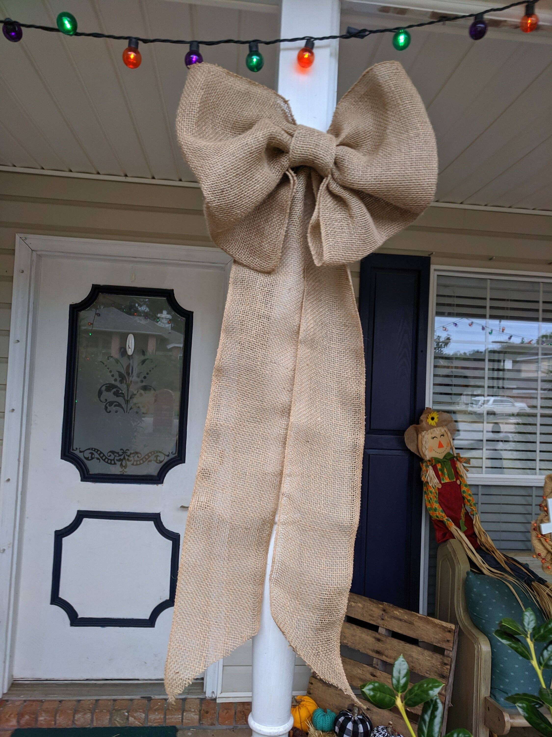 the Trove - Wholesale Christmas Decoration - Big Burlap Bow0