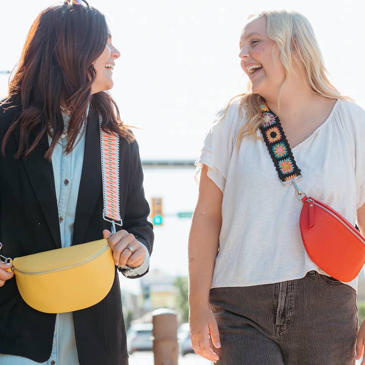 Yellow Crossbody Bag for wholesale by Arabello Bags