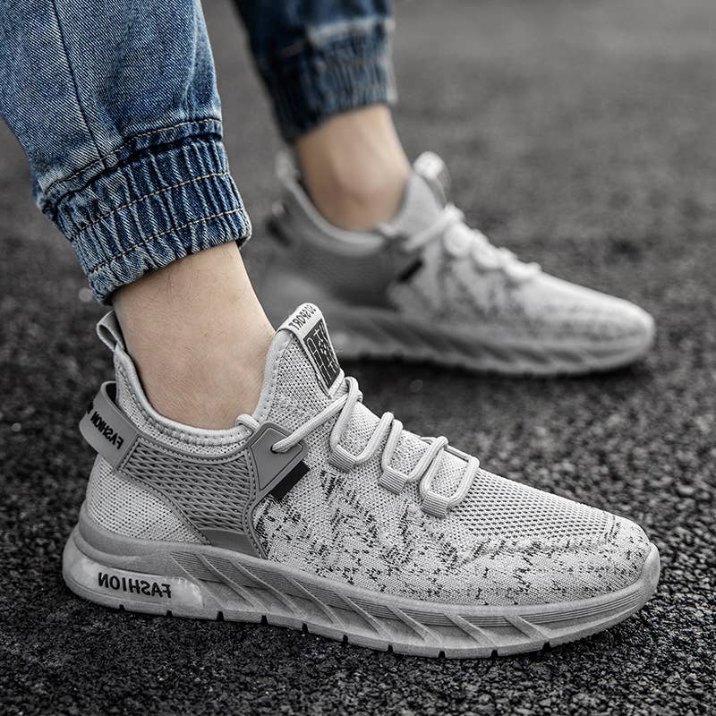 Calseosvic - Wholesale Athletic Sneakers - Women's - Jogging knitted shoe mesh deodorant breathable7