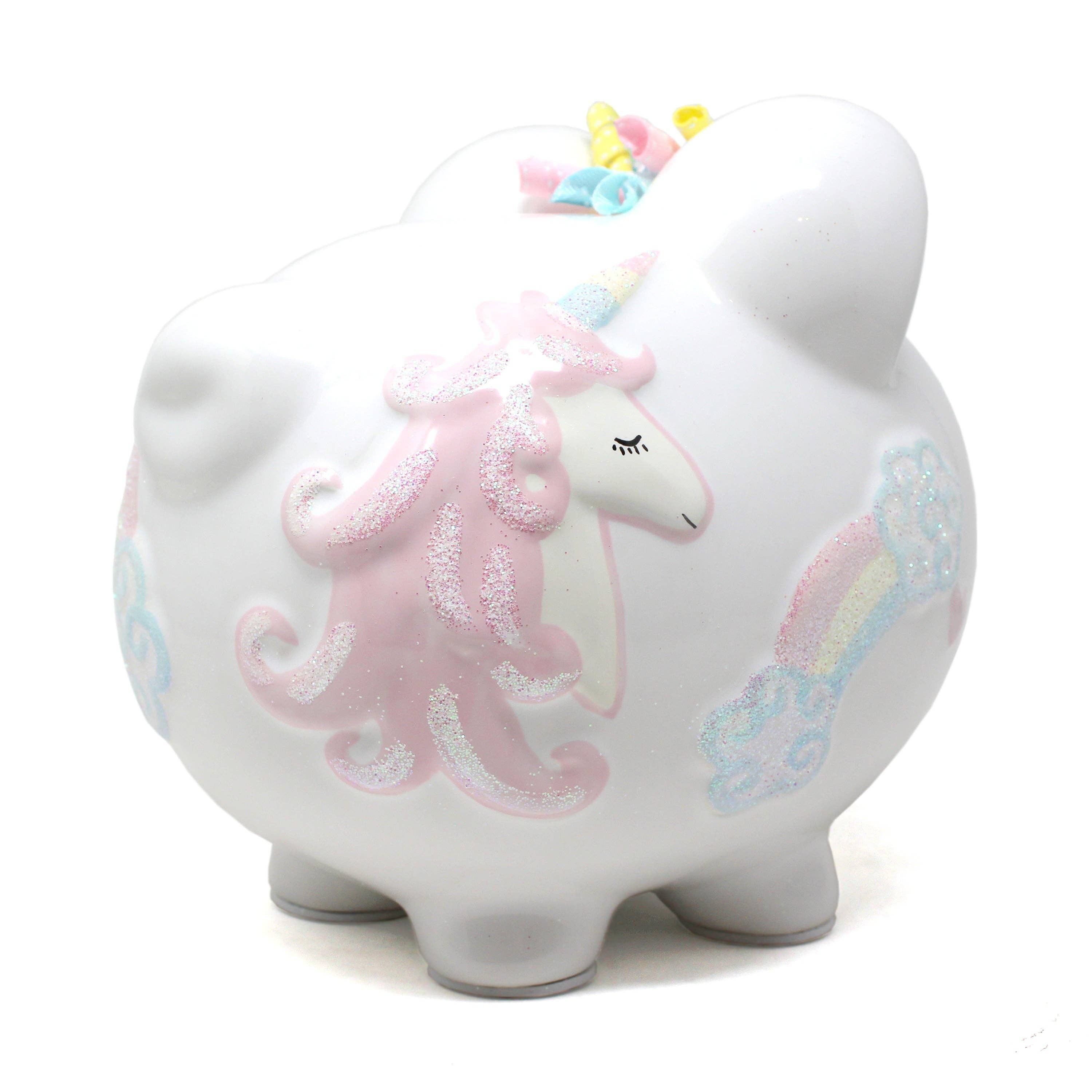 Child To Cherish® - Wholesale Money/Piggy Bank - Kids & Baby - Handpainted Unicorn Piggy Bank7