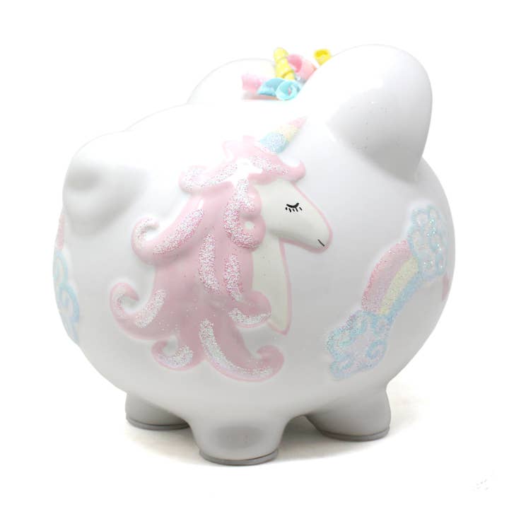 Child To Cherish® - Wholesale Money/Piggy Bank - Kids & Baby - Handpainted Unicorn Piggy Bank7