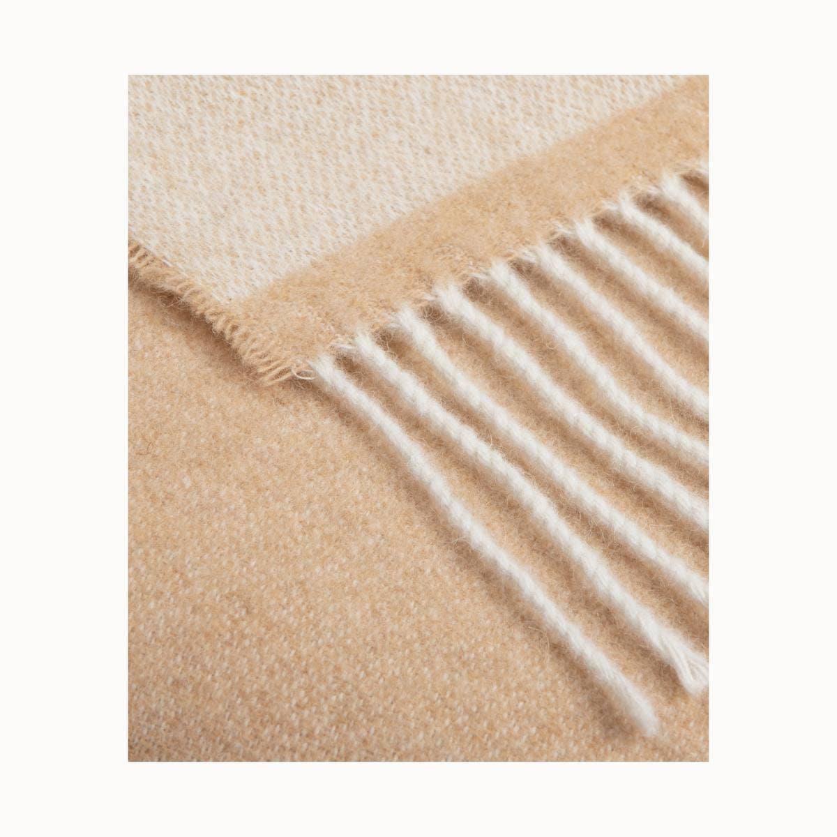 SOFIA TOSCANO - Wholesale Throw Blanket - Fara Double - Face in Recycled Wool1