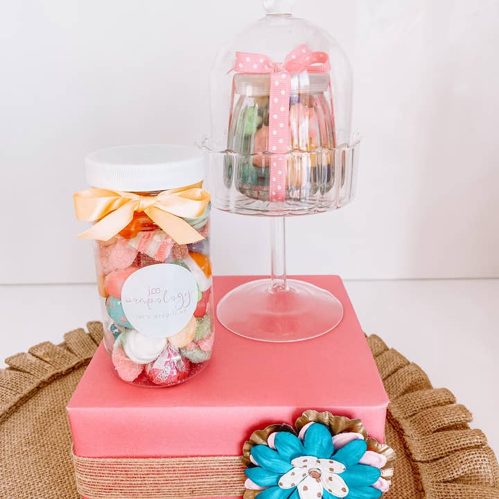 Candy by J.Co - Wholesale Gummy - The Custom Candy Jar - 8 ounce plastic jar1