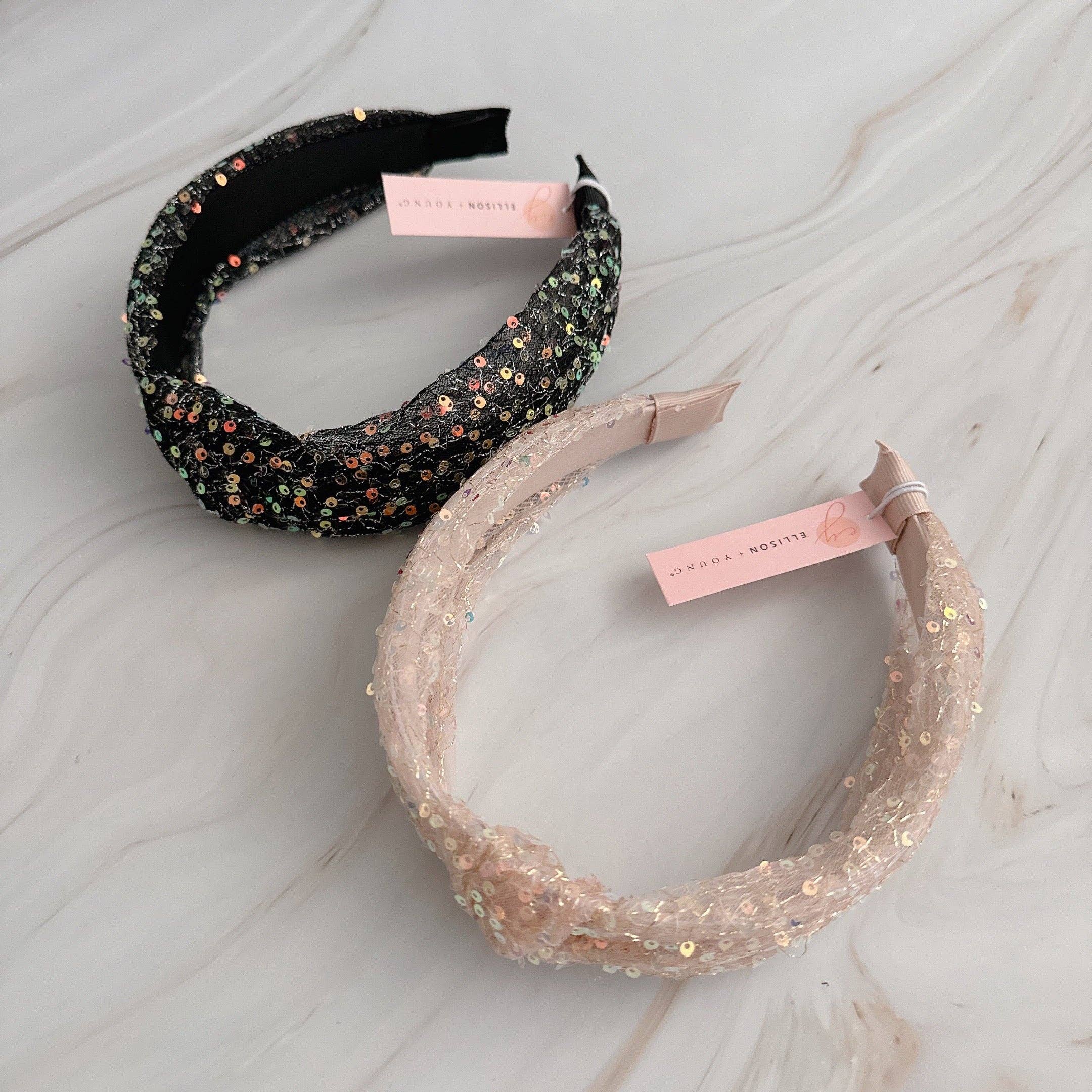 Ellison+Young - Wholesale Fashion Headband - Women's - Shimmer Lover Knot Headband3