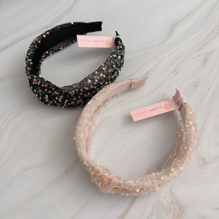 Ellison+Young - Wholesale Fashion Headband - Women's - Shimmer Lover Knot Headband3