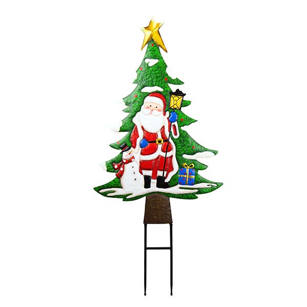 Santa w/ Tree for wholesale by Land & Sea