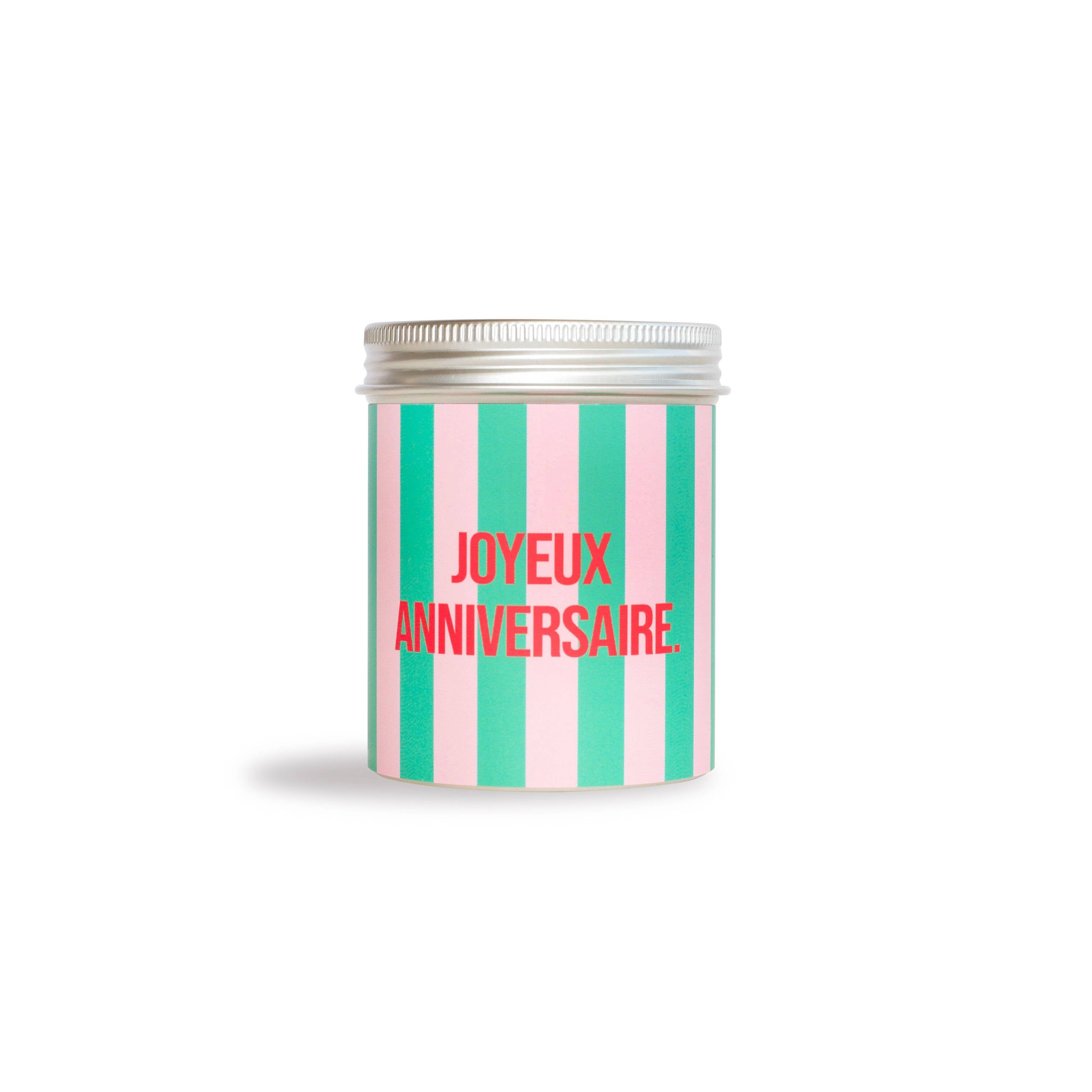 MARGO - Wholesale Jar/Filled Candle - Vegan candle - Soy Wax - Happy Birthday1