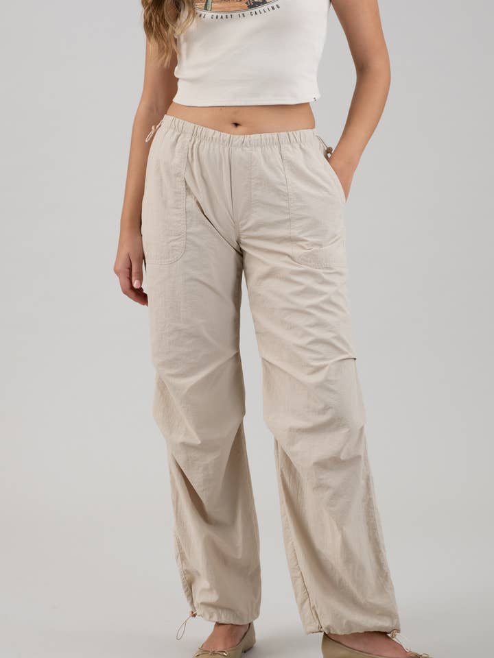 The Workshop Studio - Wholesale Pants - Women's - DRAWSTRING PARACHUTE PANTS7