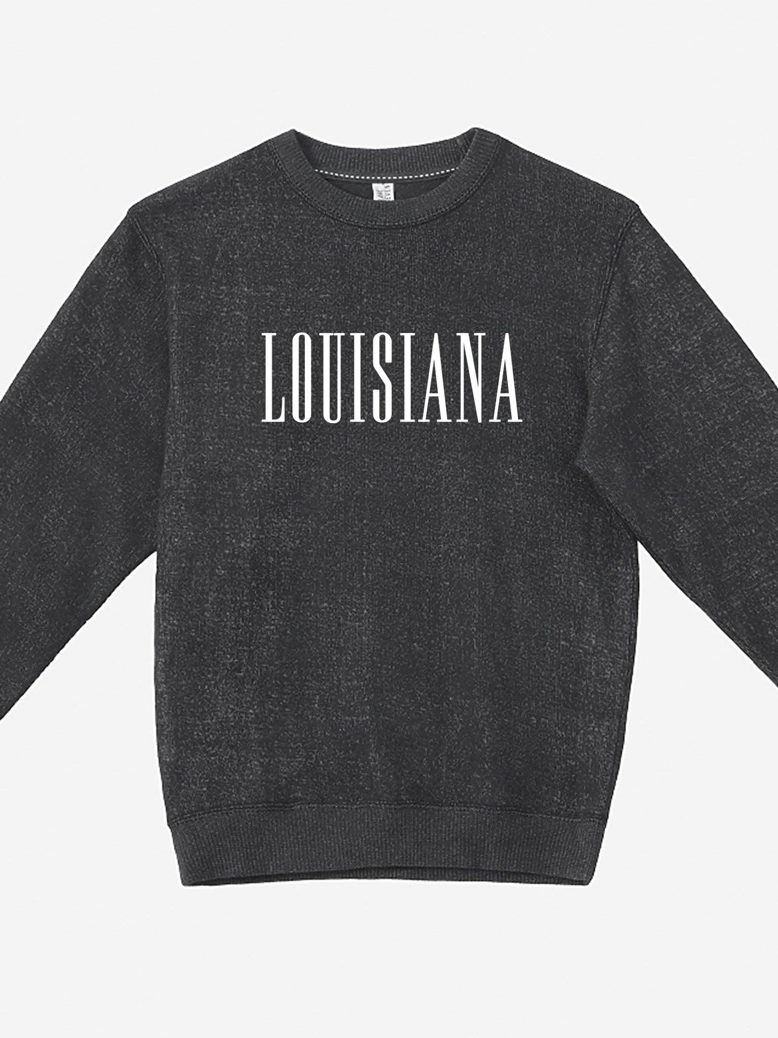 Stated Brands – wholesale Sweatshirt med tryck - Dam – Louisiana BTS Förberedelse Tröja2