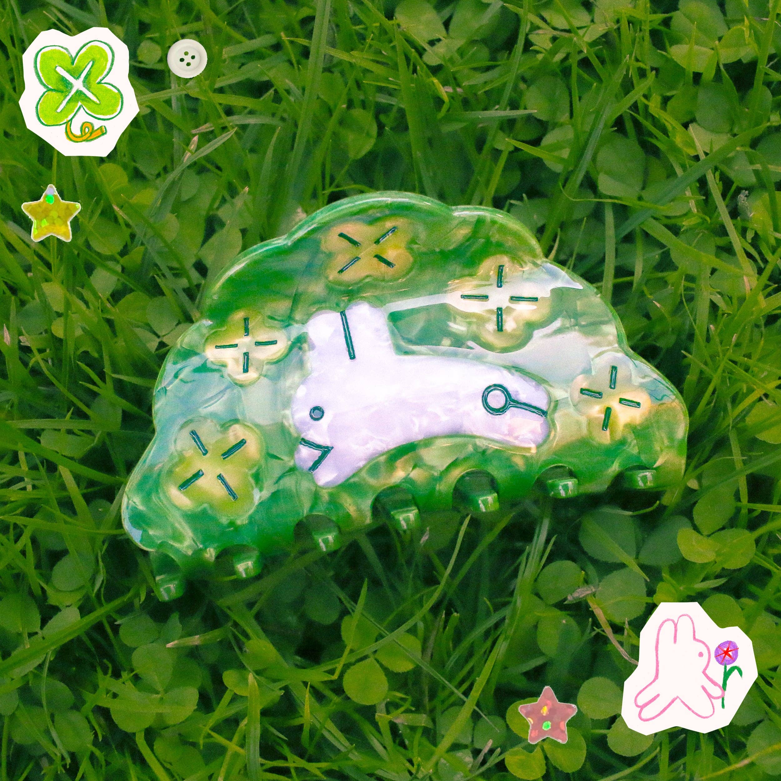 Odd Rabbits - Wholesale Hair Clip - Women's - Clover Hair Claw