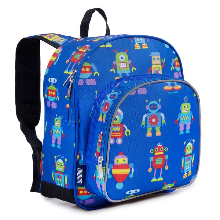 Mochila Robots - 12 polegadas por atacado de Wildkin