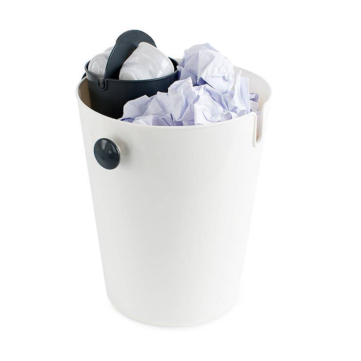 Balvi - Wholesale Trashcan/Trash Bin - Waste bin, Combo, 10 L, white/gray1