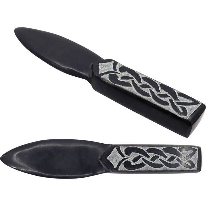 Kheops International – wholesale Meditationsprodukter – Athame - Svart täljsten (vardera)