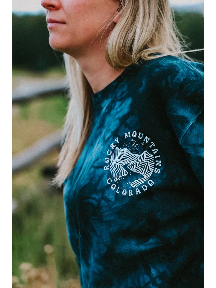 Snow Business USA - Wholesale Graphic Sweatshirt - Unisex - Down The Colorado River Tie-Dyed Sweatshirt4