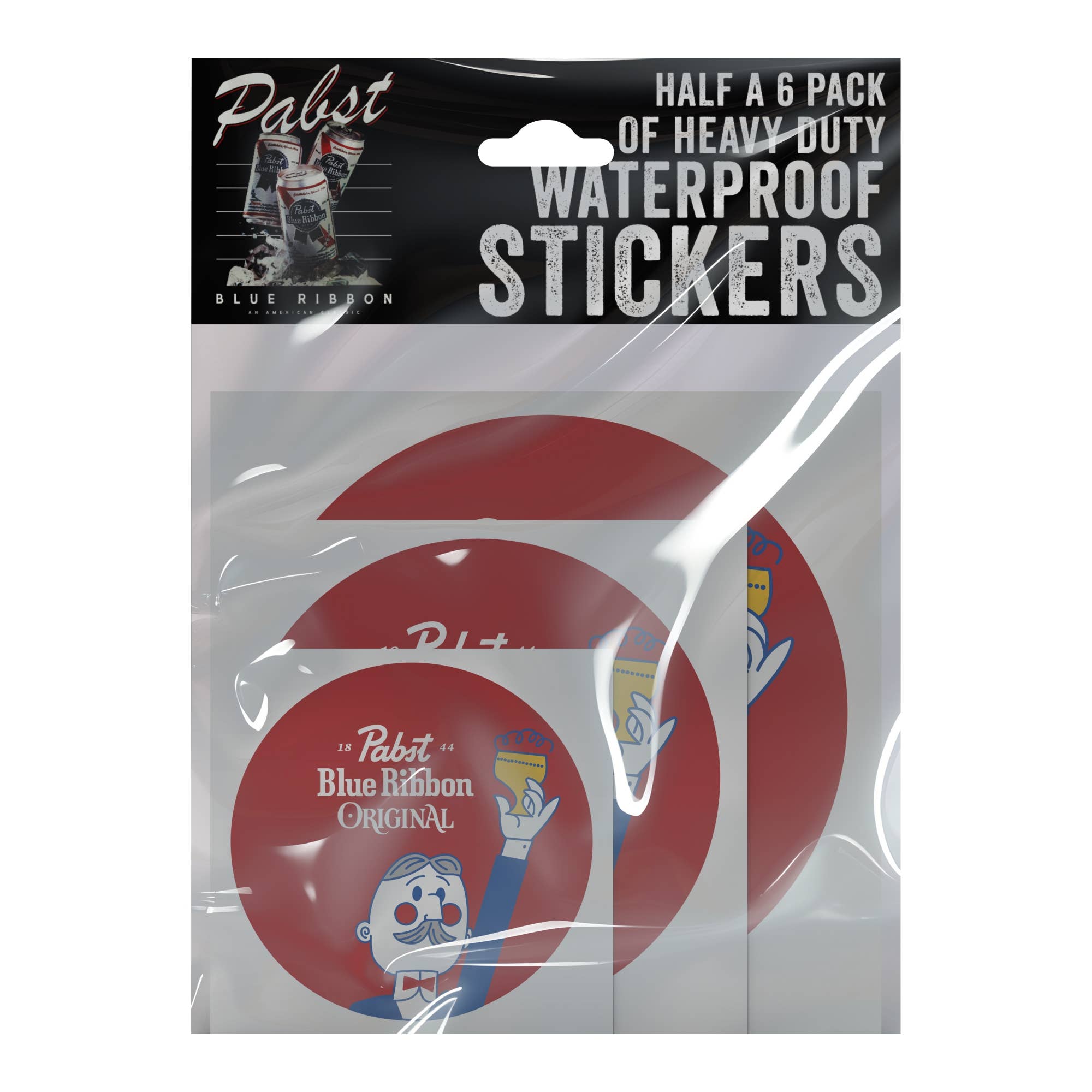 Smithco Distributing - Wholesale Phone & Laptop Stickers - Pabst Blue Ribbon Decals - Beer Stickers, PBR Stickers2