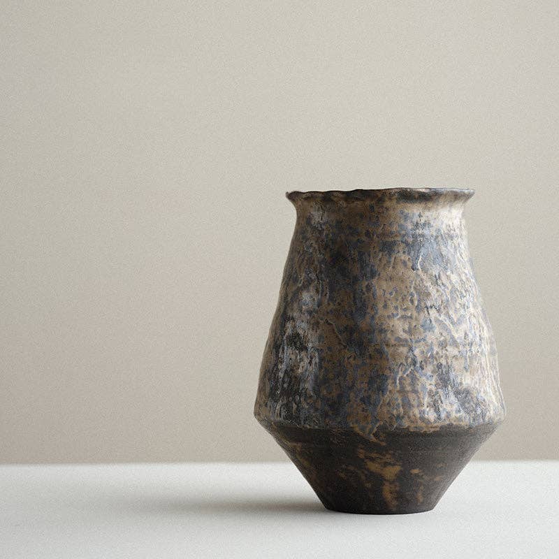 Gohobi （We cover U.S. import duties） - Wholesale Vase - Gohobi Japanese-style wabi sabi handmade large vase 00313