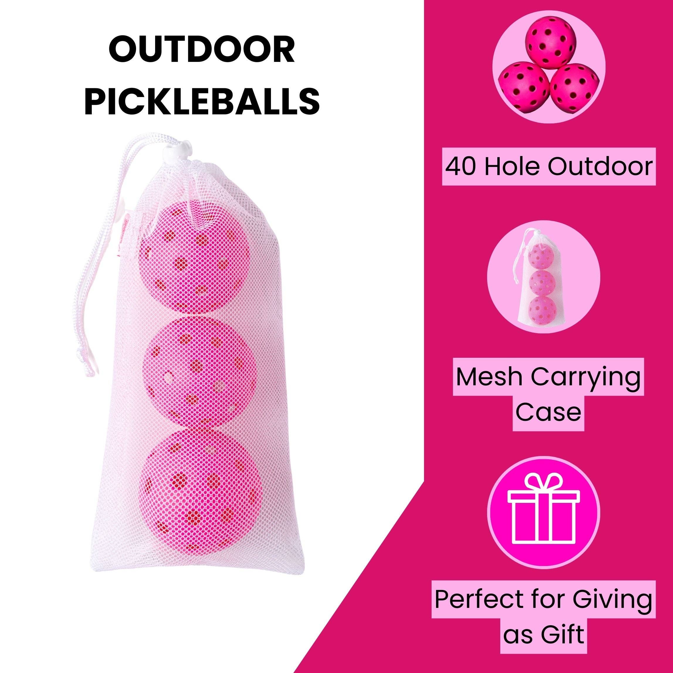 The Pretty Pickleball Company - Wholesale Sporting Accessories - The Dink Pink Pickleball Fan Pack11