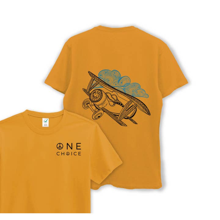 Aeroplane - Travel Collection - Organic Cotton Tee for wholesale by One Choice Apparel