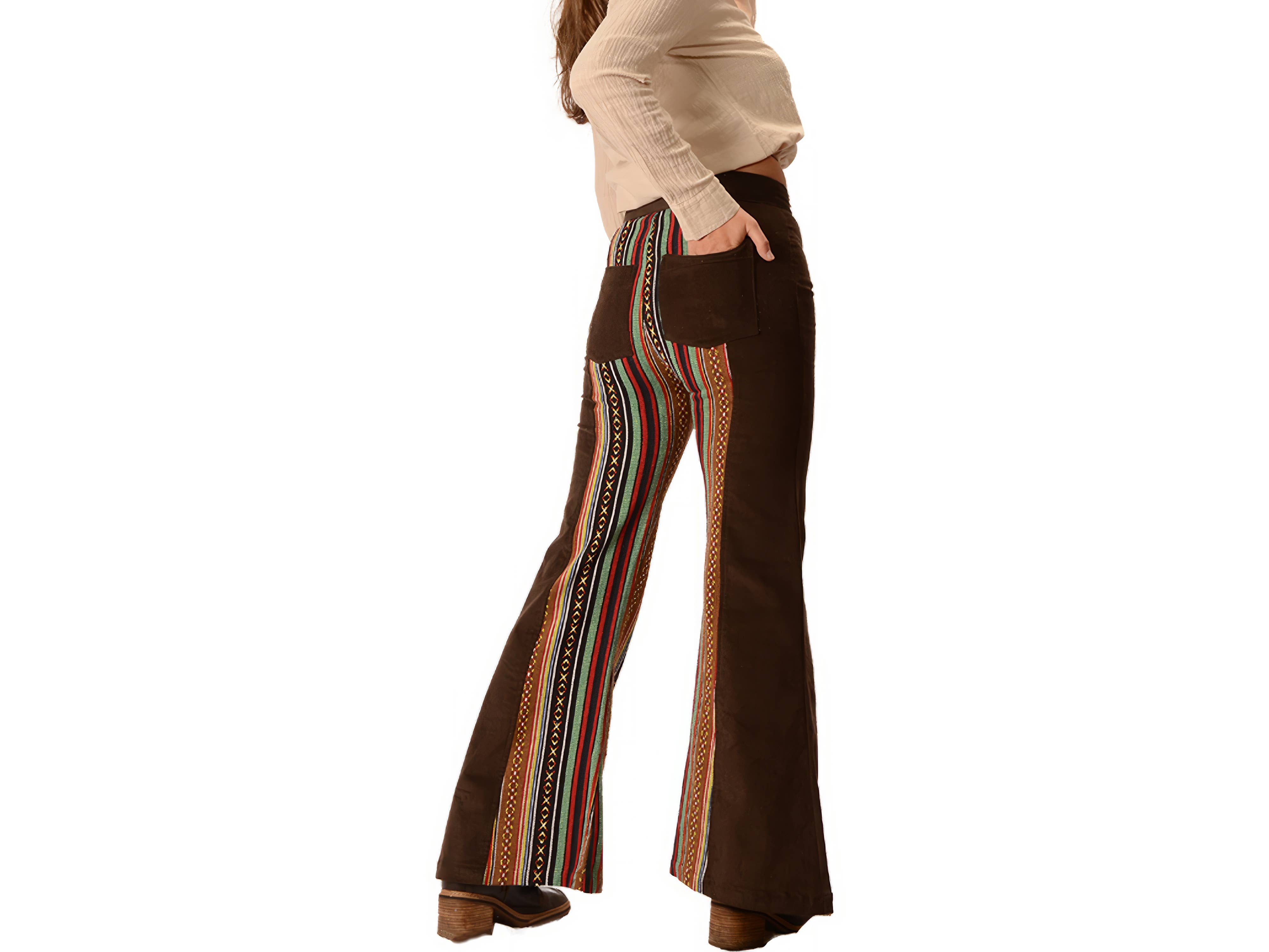 Gypsy Rose - Wholesale Pants - Women's - Corduroy and Gheri Bell Bottom Pants1