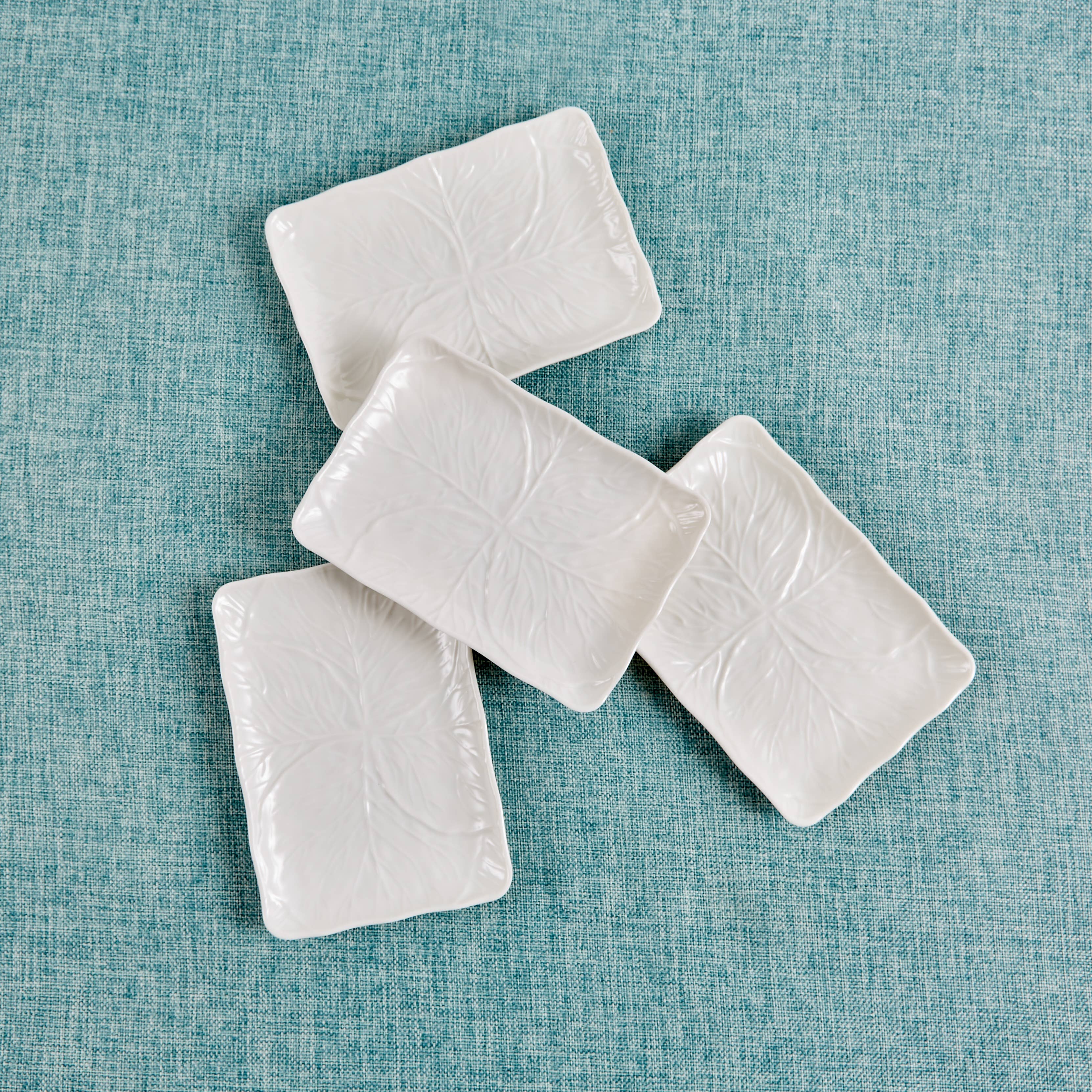 Siren Song - Wholesale Appetizer Serveware - Cabbage Leaf Appetizer Plates/Trays Set/41