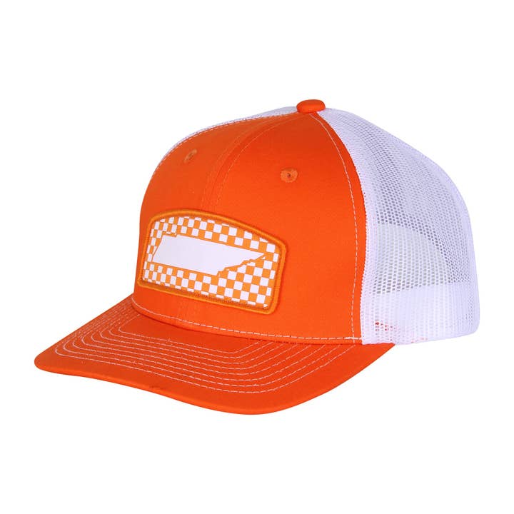 Skakternet Tennessee Formet Patch Hat for engroshandel hos Barrel Down South
