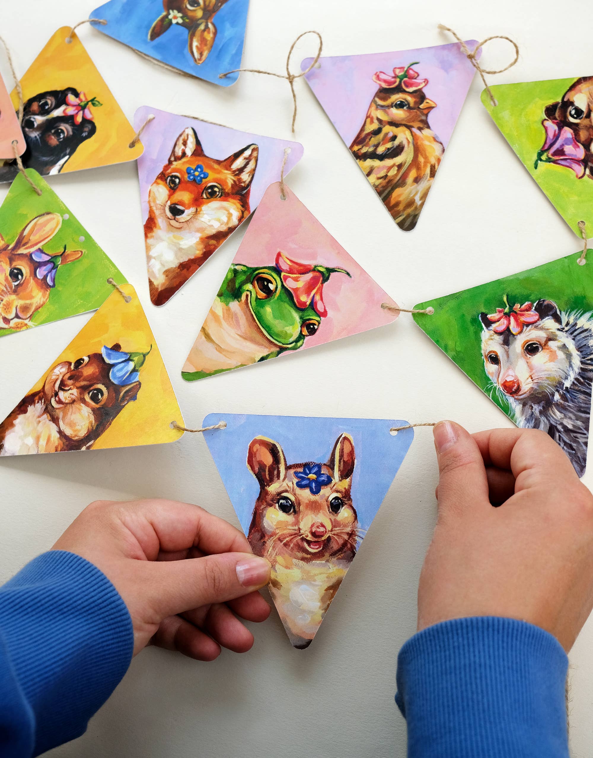 Doro Marcello - Wholesale Bunting/Garland - Animals Paper Garlands | DIY Craft Kit | Birthday Bunting2