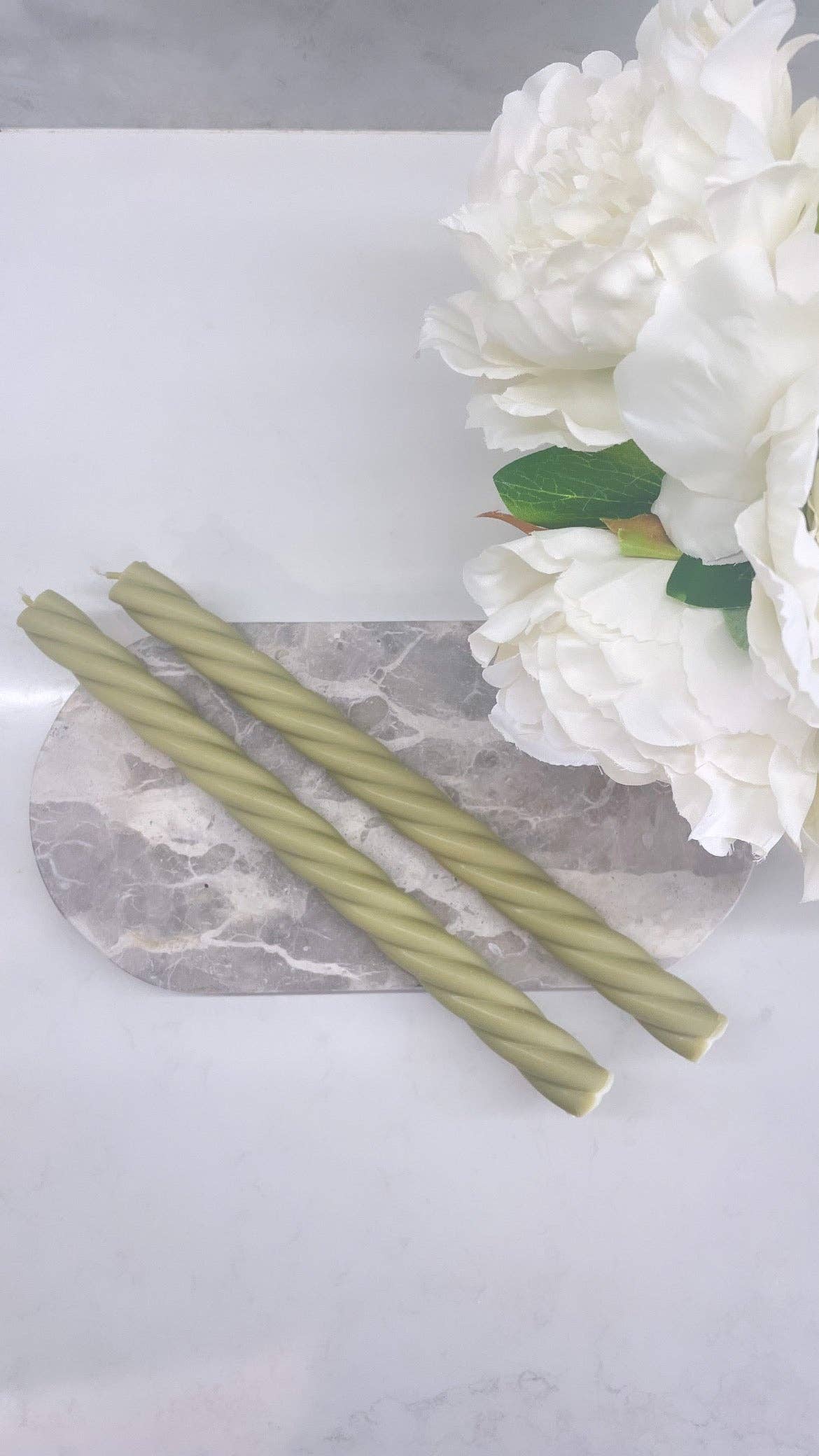 Mummy&Mia Candles - Wholesale Tapered candle/candlestick - Twist Taper Candle0