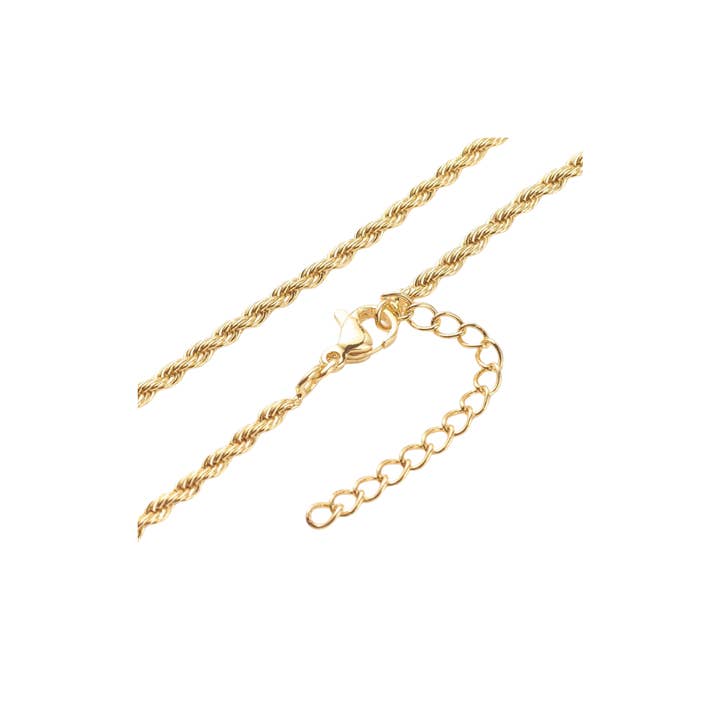 The Charm Bar Company - Wholesale Link & Chain Necklace - Gold Jordan Necklace
